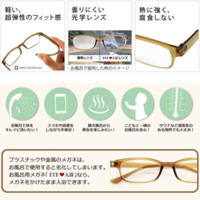 お風呂用メガネ