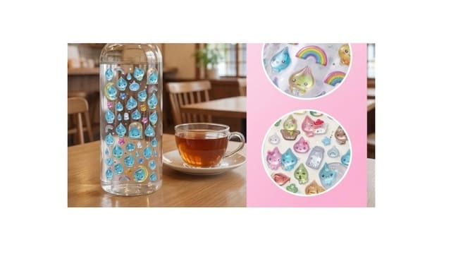 ボンボンドロップシールしずくちゃん